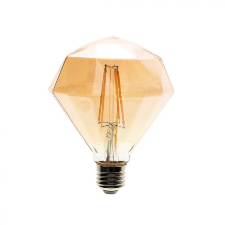 Eko-Light E27 Diamond Vintage LED izzó 4W 400lm 2700K meleg fehér - 38W-nak megfelelő